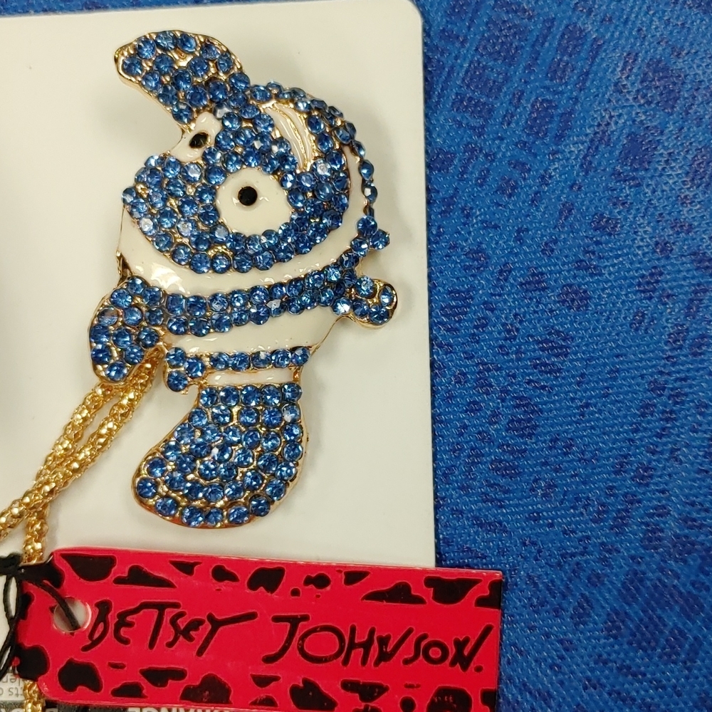 Betsey Johnson Fish Necklace